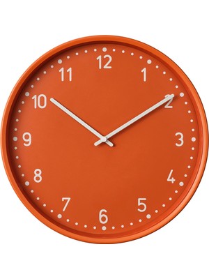 IKEA Bondıs Turuncu Duvar Saati