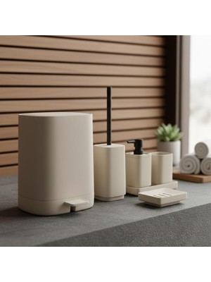 Hepta Collection Amberhaus 5 | Kırılmaya , | Fırçalık, , Tuvalet , , Kovası ()