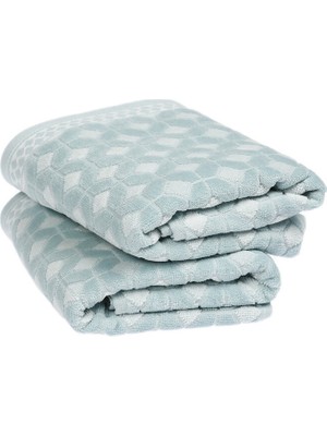 Özdilek Decora Mint Renkli 2'li Pamuk Havlu 50 x 90 cm Yumuşak ve Dayanıklı