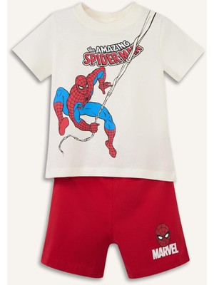 DeFacto Marvel Spıderman 2'li Pijama Takımı Erkek Bebek H3502A526SM