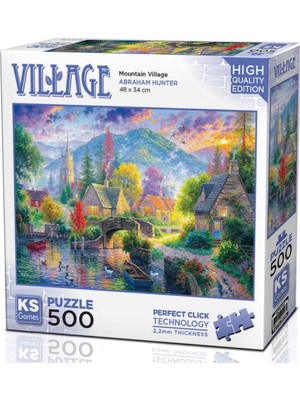 Senka Mey Ithalat® Mountain Village Puzzle 500 Parça 20046