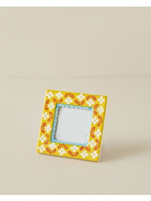 English Home Karine Stoneware Çerçeve 8x8 cm Multicolor