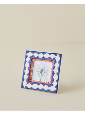 English Home Karla Stoneware Çerçeve 8x8 cm Multicolor