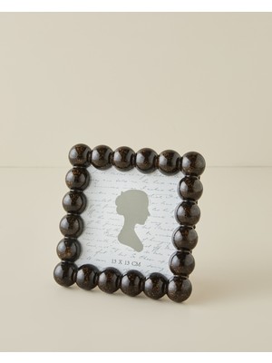 English Home Morisa Polyresin Çerçeve 12X12 cm Kahverengi