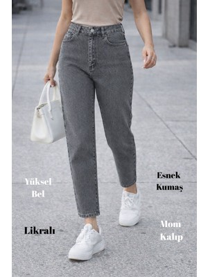 Kadın Yüksek Bel Soho Boyfriend Jean C599