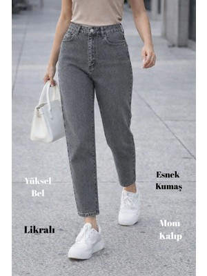 Kadın Yüksek Bel Soho Boyfriend Jean C599