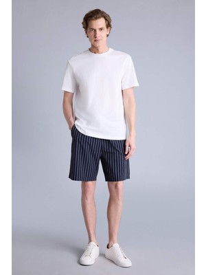 DeFacto Regular Fit Cepli Kısa Boy Poplin Alt H2742AX26SP
