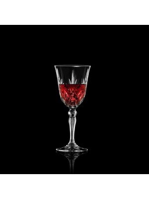 RCR Melodia Yüksek Kalite Cam Kristal 6'lı Kadeh Seti 270 ml