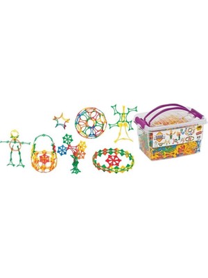 Senka Mey Ithalat® Kelebek Puzzle Box Eğitici Şekiller 480 Parça