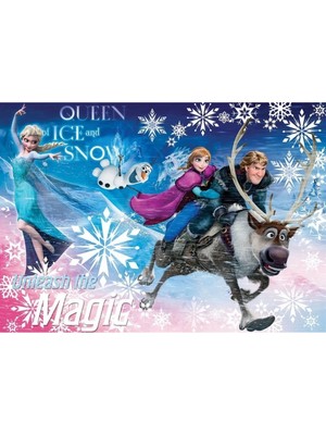 Senka Mey Ithalat® Ks Oyuncak Frozen Puzzle 100 Parça FRZ.714-1