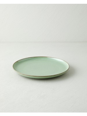 English Home Antiquelle Porselen Servis Tabağı 25 cm Yeşil