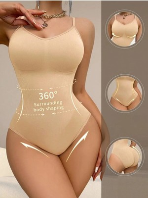 Mistirik Mamey Model Bel Şekillendirici Toparlayıcı Alttan Çıtçıtlı Zıbın Korse Ten Renk