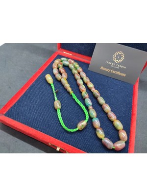 İskeçe Tesbih Başka Yerde Yok!!! Vıp Kutulu Junai̇d Hasan Usta Eseri̇ Eski̇ Usul Sündülüs