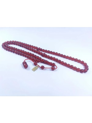 İskeçe Tesbih Zeyn Usta Eseri̇ Ateş-I Kehri̇bar  Namaz Tesbi̇hi̇