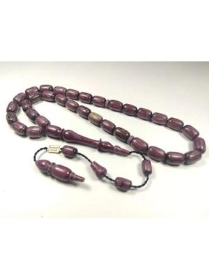 İskeçe Tesbih Ismai̇l Erol Usta Işi̇ Imzalı Naturel Morgül Ağacı