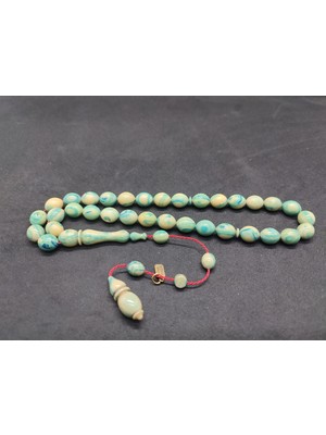 İskeçe Tesbih Uğur Şener Usta Eseri Objeden Hare Canavarı Bir Katalin Sertifikalı 9537