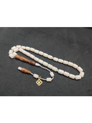 İskeçe Tesbih Hakan Kaya Usta Eseri̇ El Boy Kuka Kombi̇nli̇ L Deve Kemi̇ği̇