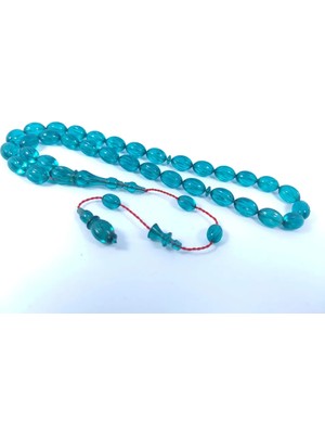 İskeçe Tesbih Efsane Usta Muhammed Erden Vıp Seri̇si̇ Kalem Oyma Alman Zar Kehri̇ba