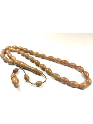 İskeçe Tesbih Hali̇l Hi̇lmi̇ Usta Işi̇ Imzalı Sülün Imame Kuka