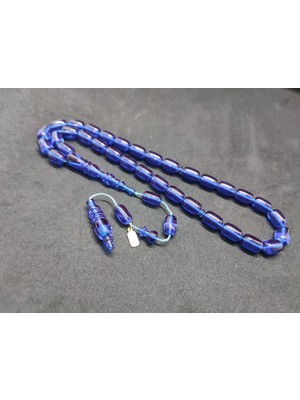 İskeçe Tesbih Mehmet Mercan Usta Eseri̇ Çi̇ft Kat Ci̇lalı Alman Zar Kehri̇bar