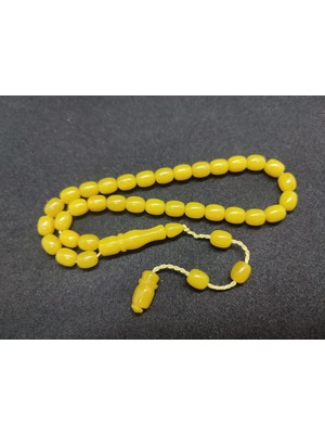 İskeçe Tesbih Şükrü Baba Usta Eseri̇ Çi̇ft Kat Ci̇lalı  Bi̇lek Boy Kanayan Bağa