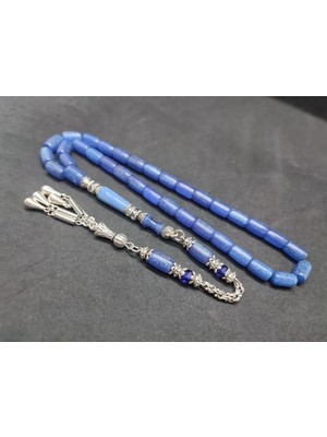 İskeçe Tesbih Şevket Alkan Usta Eseri̇ Gümüş Nakkaş Işlemeli̇ Objeden  Katali̇n