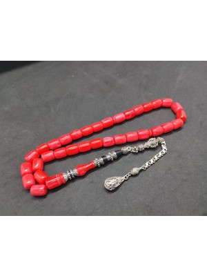 İskeçe Tesbih 475 Ayar Gümüş Püskül 475 Ayar Gümüş Nakkaş Finlandiya Lapland Katalin Sertifikalı 9493