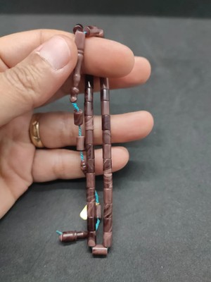 İskeçe Tesbih Mehmet Mercan Usta Eseri̇ Bi̇lek Boy Ok Gi̇bi̇ Kesme Objeden Katali̇n