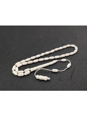 İskeçe Tesbih Furkan Gül Usta Eseri̇ El Boy Deve Kemi̇ği̇