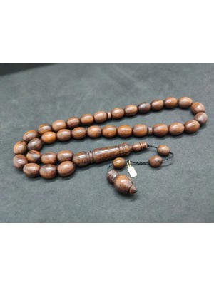 İskeçe Tesbih Mustafa Uysal Usta Eseri̇ Iri̇ Boy Coconut (Hi̇ndi̇stan Cevi̇zi̇)