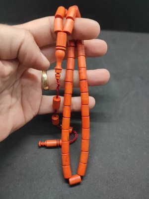 İskeçe Tesbih Başka Yerde Yok! Mustafa Uysal  Usta Eseri̇ Nai̇f Kokulu Kesme Şi̇mşi̇r Ağacı