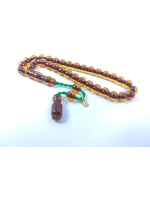 İskeçe Tesbih Hayyani̇ Usta Eseri̇ Osmanlıya En Yakın  Sıkma Kehri̇bar