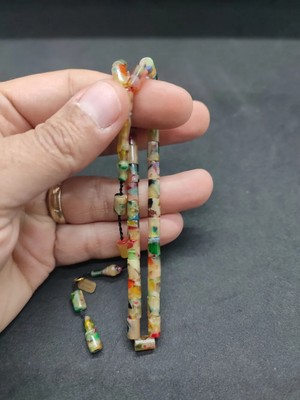 İskeçe Tesbih Mehmet Mercan Usta Eseri̇ Bi̇lek Boy Ok Gi̇bi̇ Kesme Objeden Katali̇n