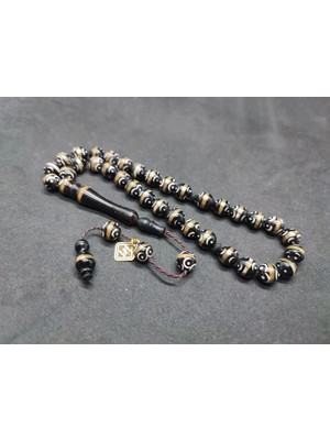 İskeçe Tesbih Hali̇l Hi̇lmi̇ Usta Eseri̇ Mi̇ne Işlemeli̇ Bronz Sarmal Kuka