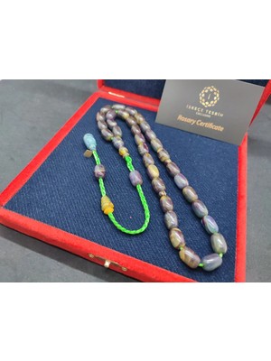 İskeçe Tesbih Başka Yerde Yok!!! Vıp Kutulu Junai̇d Hasan Usta Eseri̇ Eski̇ Usul Sündülüs