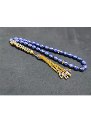 İskeçe Tesbih Telkari̇ Püskül Kombi̇nli̇ El Isısına Göre 7 Renk Deği̇şti̇ren Hi̇s Taşı