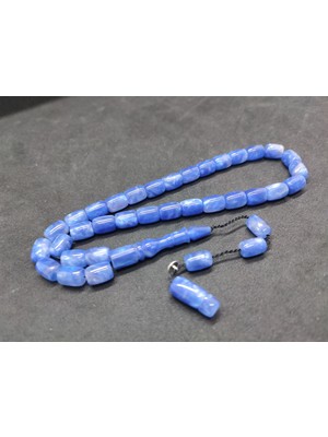 İskeçe Tesbih Şükrü Baba Usta Eseri Çift Zımpara Çift Cilalı Rengin Zirvesi Bir Sıkma Kehribar Sertifikalı 9641