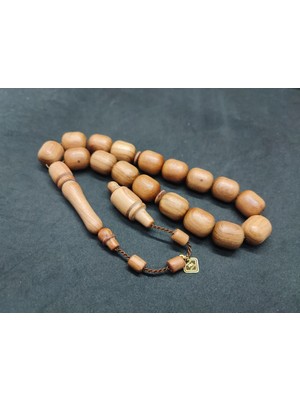 İskeçe Tesbih Hali̇l Hi̇lmi̇ Usta Eseri̇ Kolleksi̇yonluk Yerli̇ Ağaç Grubu Kokulu Maskot Ardıç