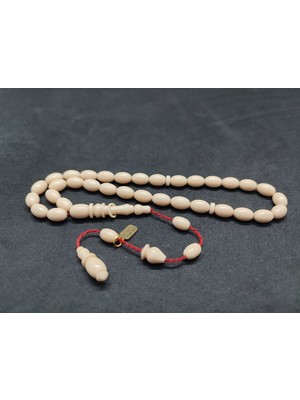 İskeçe Tesbih Serdal Akdeniz Usta Eseri Imame Halkalı El Boy Sıkma Kehribar Sertifikalı 9580