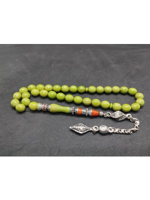 İskeçe Tesbih 475 Ayar Gümüş Püskül 475 Ayar Gümüş Nakkaş Finlandiya Lapland Katalin Sertifikalı 9508