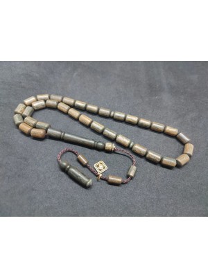 İskeçe Tesbih Hakan Kaya Usta Eseri̇ Şi̇fa Kaynağı Mi̇s Kokulu Pelesenk Ağacı