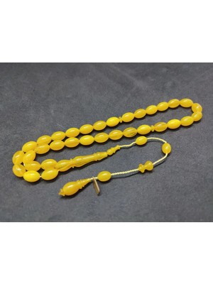 İskeçe Tesbih Ali̇ Küçük Usta Eseri̇ Çi̇ft Kat Ci̇lalı Alman Sıkma Kehri̇bar