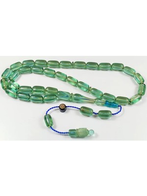 İskeçe Tesbih Mehmet Sancaktar Usta Işi̇ Imzalı Mühürlü Imame Oturtma   Zar Kehri̇bar