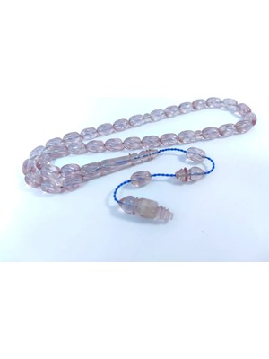 İskeçe Tesbih Efsane Usta Muhammed Erden Vıp Seri̇si̇ Kalem Oyma Alman Zar Kehri̇bar