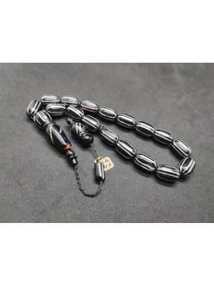 İskeçe Tesbih Hali̇l Hi̇lmi̇ Usta Eseri̇ Düşük Ayar Gümüş Yarmalı Maskot Kuka