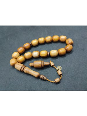 İskeçe Tesbih Hali̇l Hi̇lmi̇ Usta Eseri̇ Kolleksi̇yonluk Yerli̇ Ağaç Grubu Kokulu Maskot Akasya