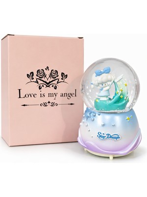 PremiumPort Pilli Müzikli Kar Küresi, Büyüleyici Kış Teması ve Güçlü Ses Özelliği