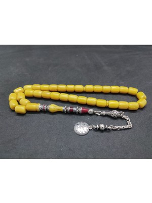 İskeçe Tesbih 475 Ayar Gümüş Püskül 475 Ayar Gümüş Nakkaş Finlandiya Lapland Katalin Sertifikalı 9495