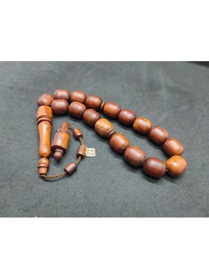 İskeçe Tesbih Hali̇l Hi̇lmi̇ Usta Eseri̇ Kolleksi̇yonluk Yerli̇ Ağaç Grubu Kokulu Maskot Eri̇k