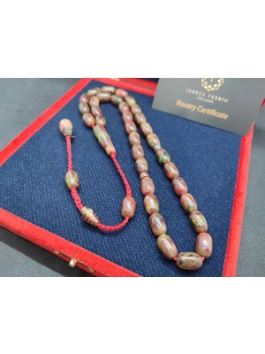 İskeçe Tesbih Başka Yerde Yok!!! Vıp Kutulu Junai̇d Hasan Usta Eseri̇ Eski̇ Usul Sündülüs